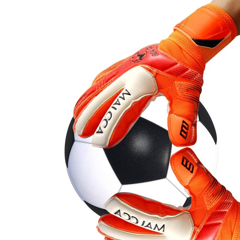 Haploon Soccer Goalie Gloves Adult & Youth Goalie Gloves Size 5 Soccer Goalkeeper Gloves with Finger Protector Goalkeeper Gloves Breathable Soccer Gloves - Image 5